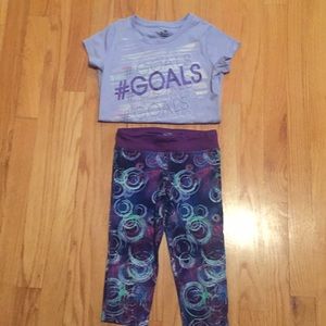 Champion shirt and leggings